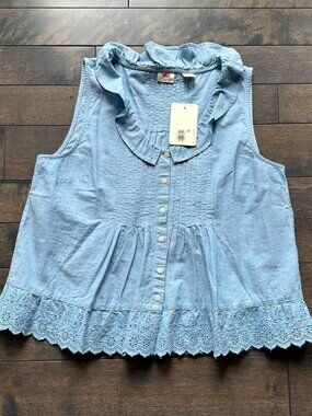 Levi's Chambray Sleeveless Top  - new with tags